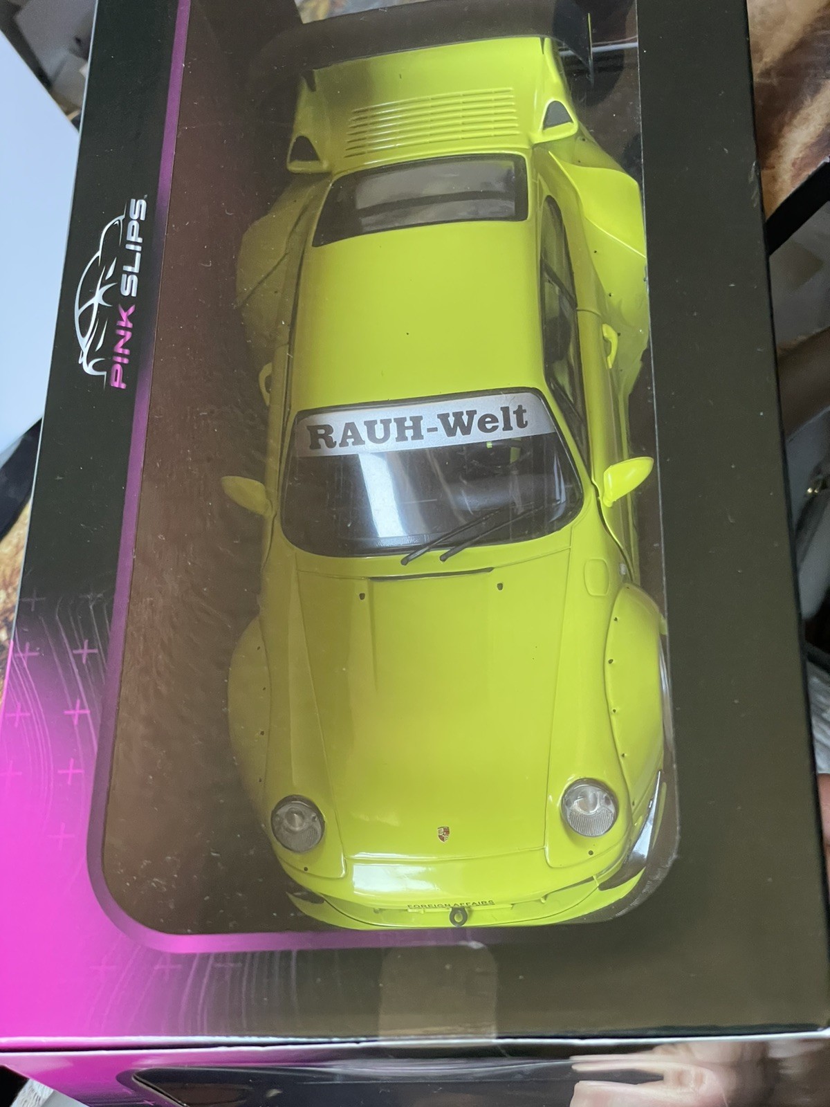 Jada Pink Slips Porsche 911 993 RWB Genki 1:18 Lime Yellow