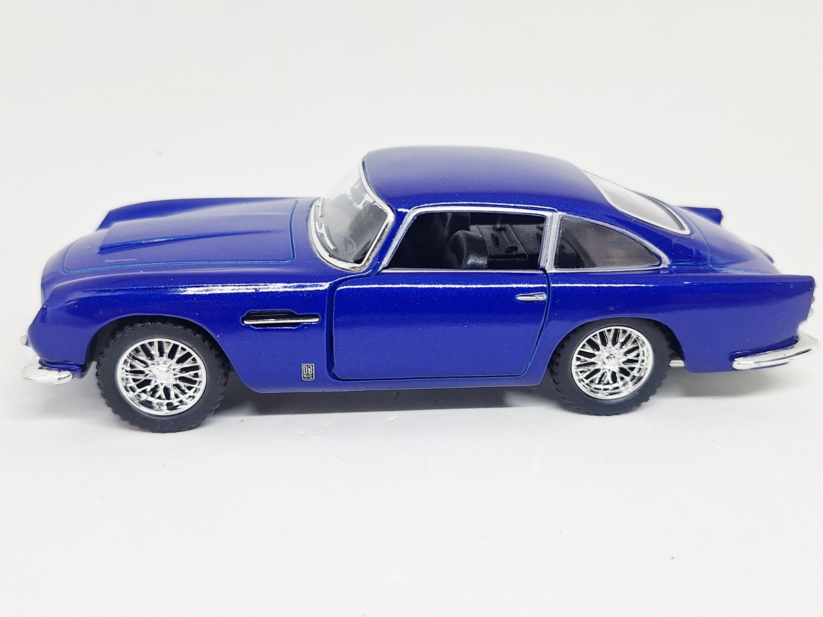 KiNSMART Aston Martin DB5 1963 Cobalt Blue Hardtop 1/38 O Scale Diecast Car