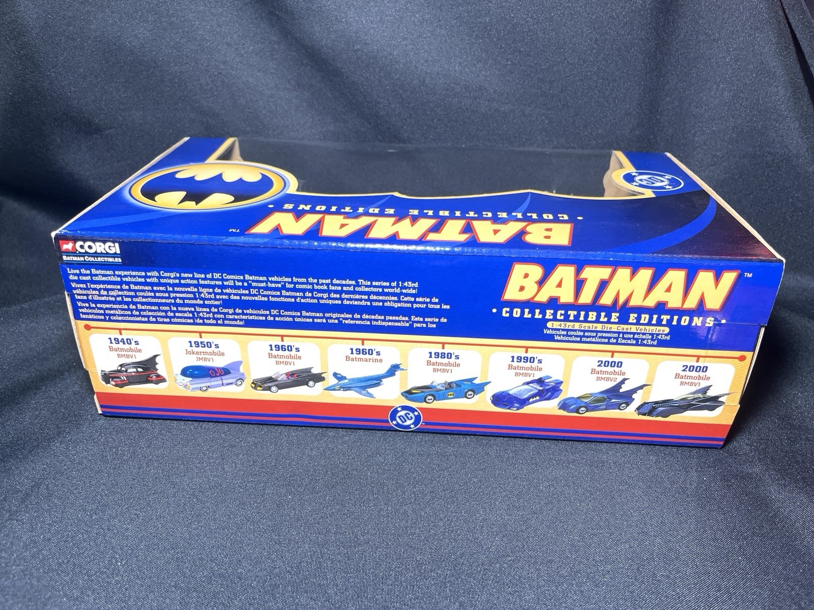 Corgi DC Comics Batman Collectible Editions Set of 4 1/43 Vehicles