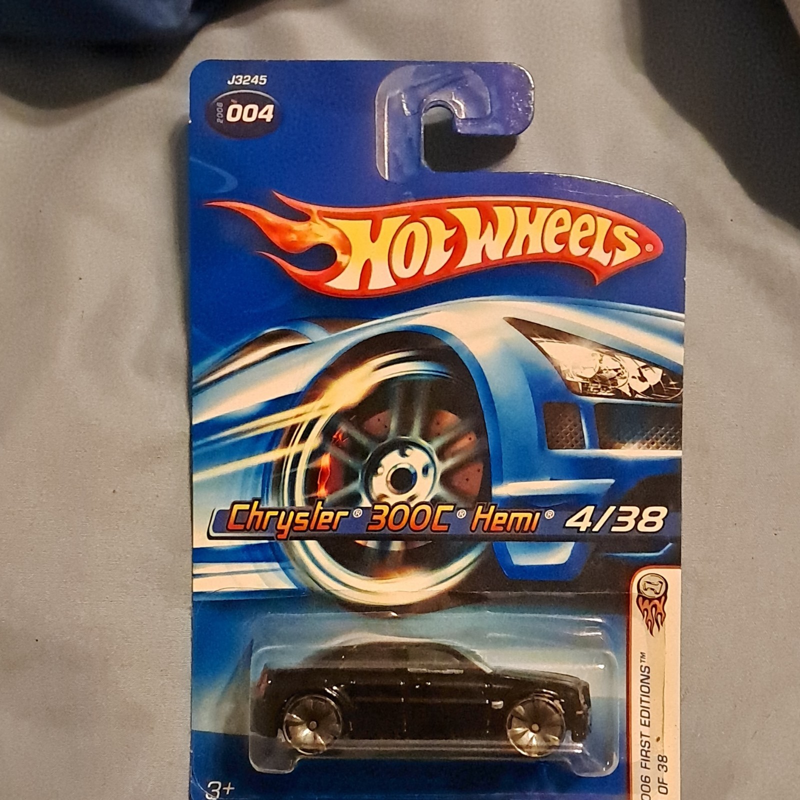 Hot Wheels First Editions Chrysler 300C Hemi 1:64 Diecast 2006 Black Unopened