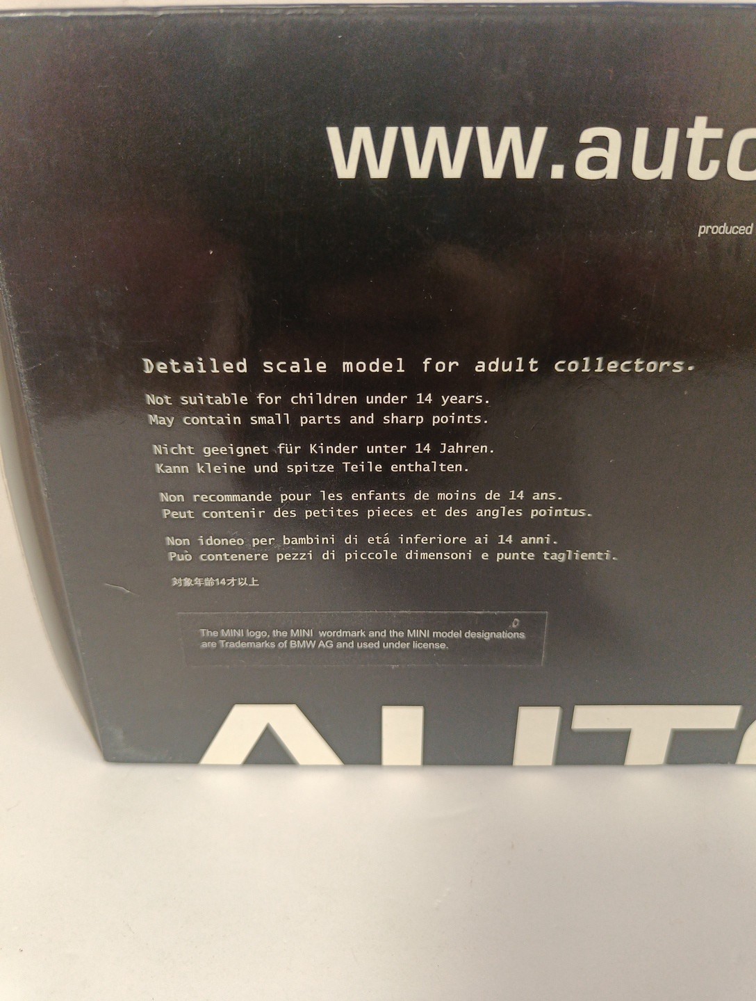 Autoart Performance Mini Cooper s 1:18