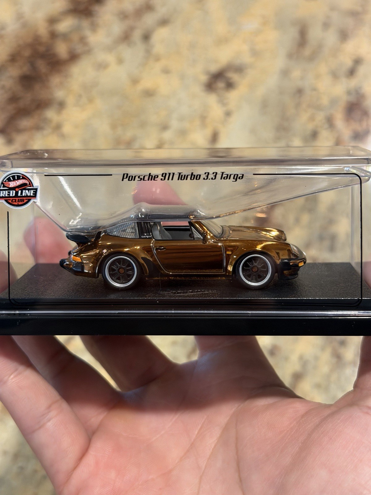 Hot Wheels RLC Exclusive 1988 Porsche 911 Targa Turbo Bronze