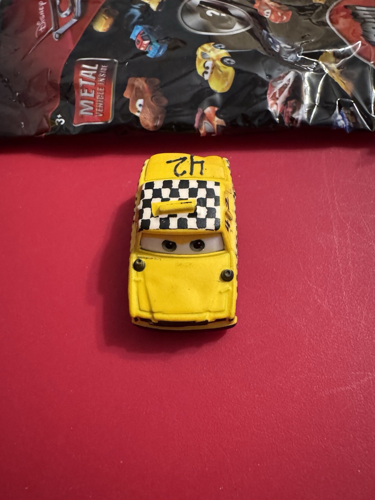 2018 Disney Pixar Cars Mini Racers FAREGAME Crazy 8 Demo Derby #35