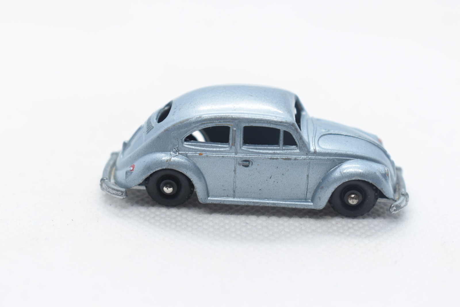 Budgie Models Blue Volkswagen Beetle Sedan No 8 United Kingdom 1/87 Diecast