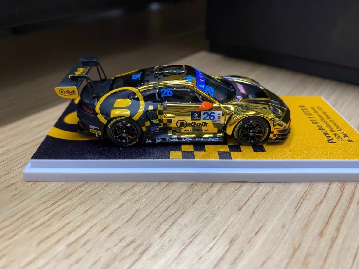 Chase Golden ALMOST REAL 911 GT3 R Thailand Super Series#26 Model Car