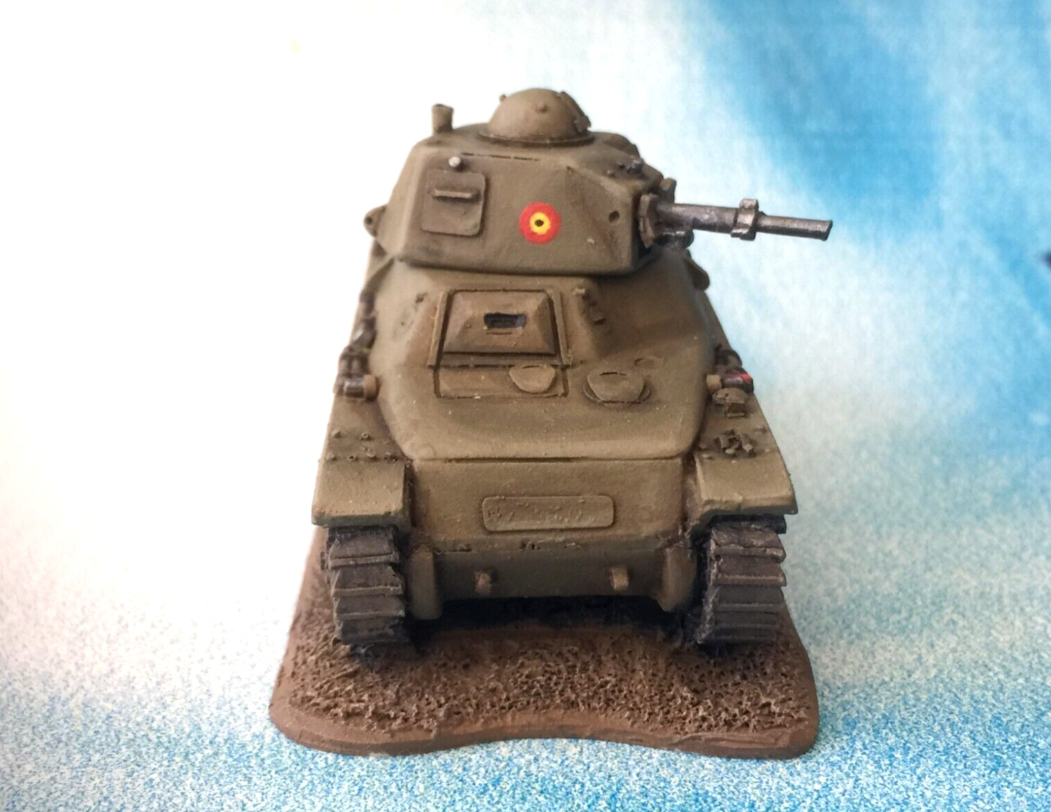Medium Tank Professionally Hand Painted s308