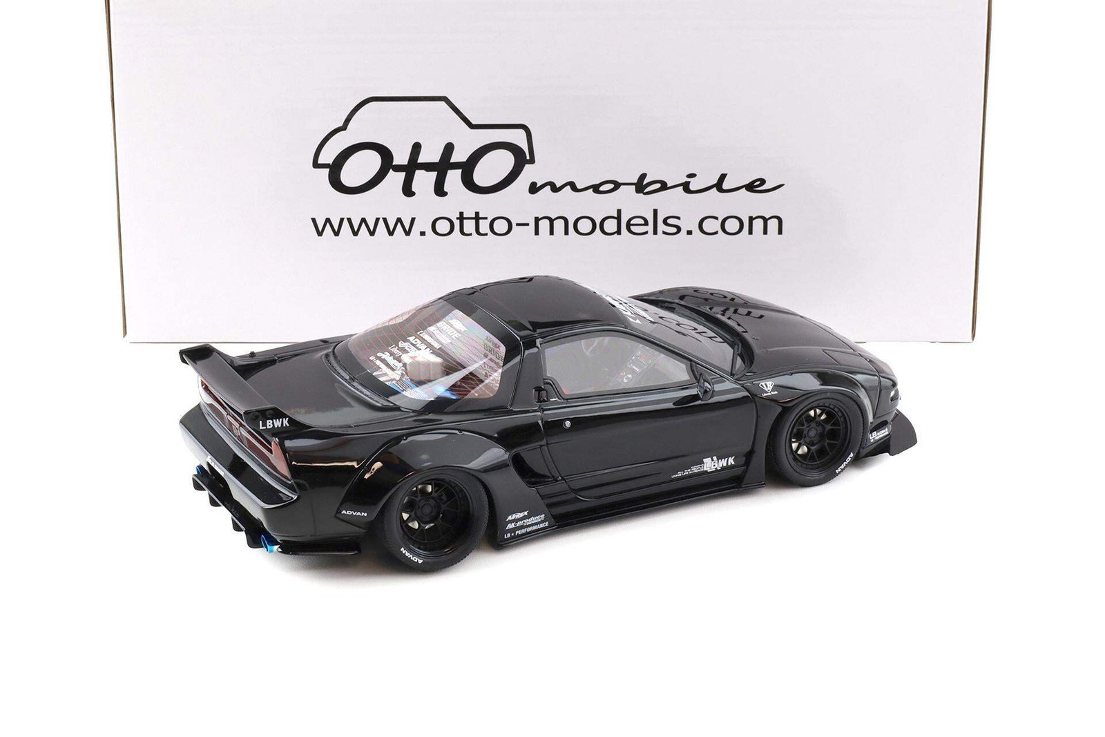 Otto 1991 Honda NSX NA1 LB-Works (Liberty Walk) 2020 Black 1:18 OT1211