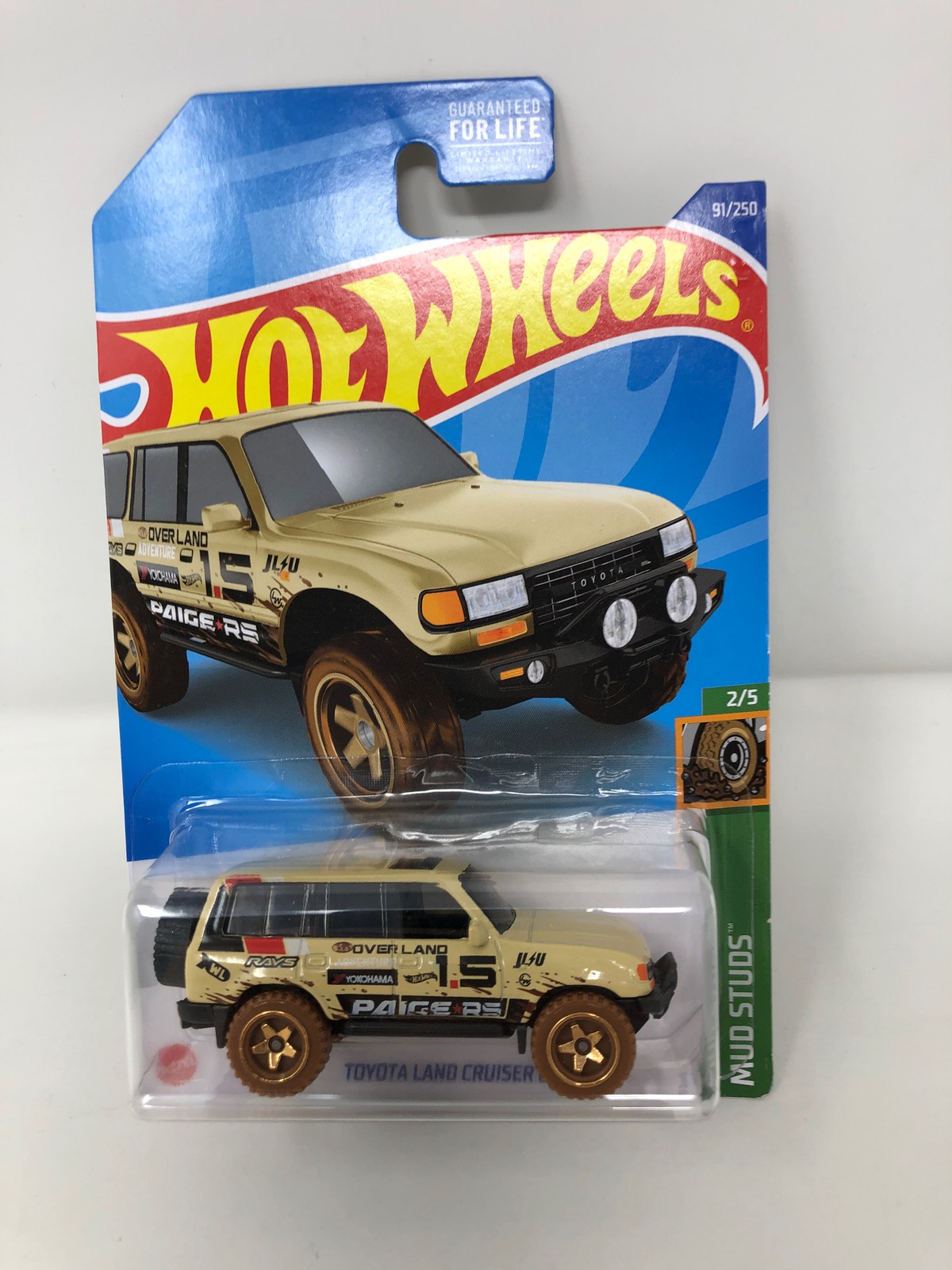 Hot Wheels Toyota Land Cruiser 80, Mud Studs 2/5
