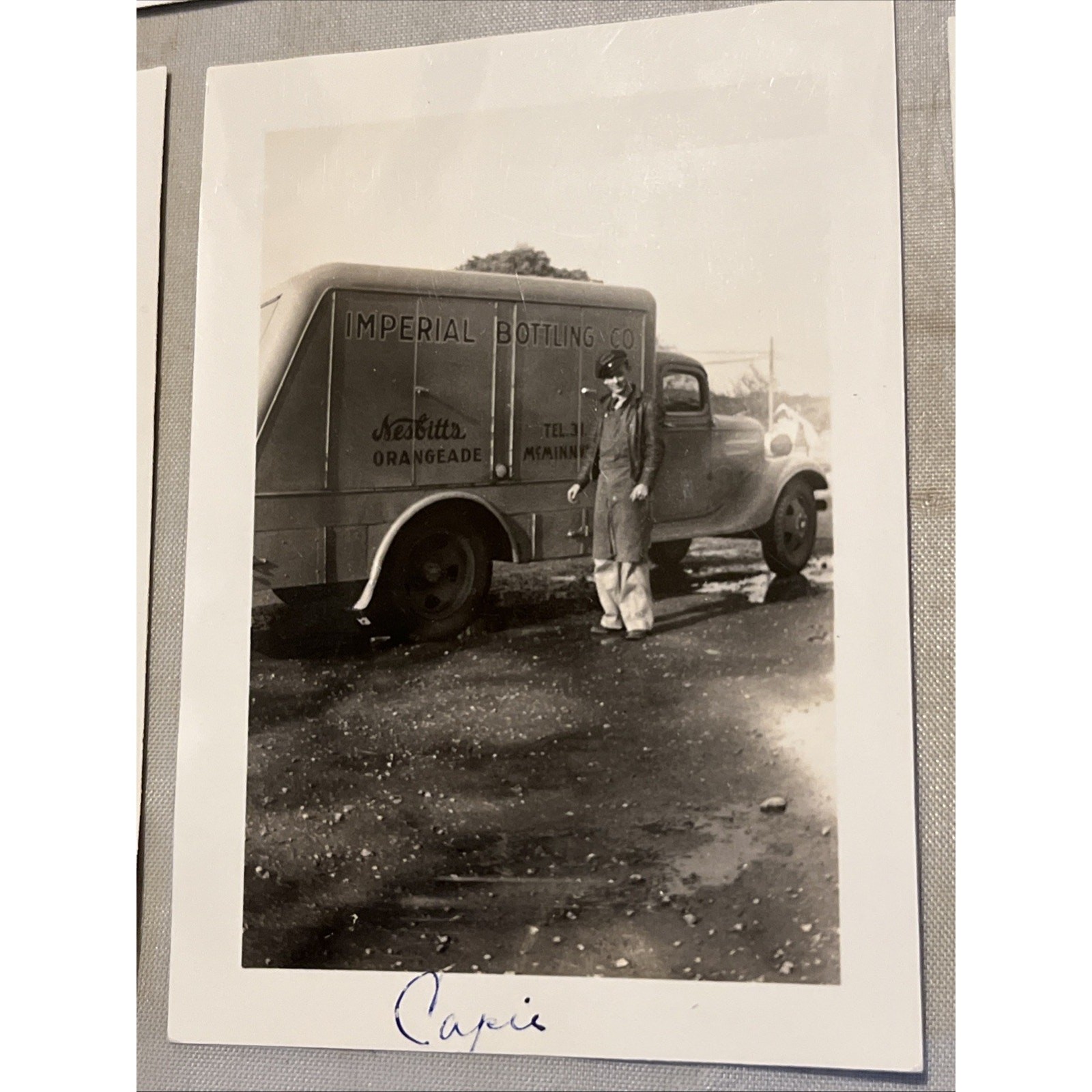 Lot of C1950 Delivery Drivers and Commercial Trucks