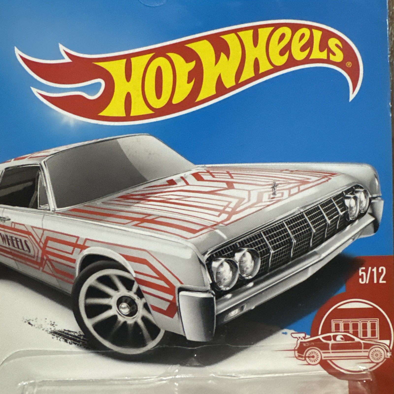 2015 Hot Wheels ’64 Lincoln Continental Red Edition Collectible