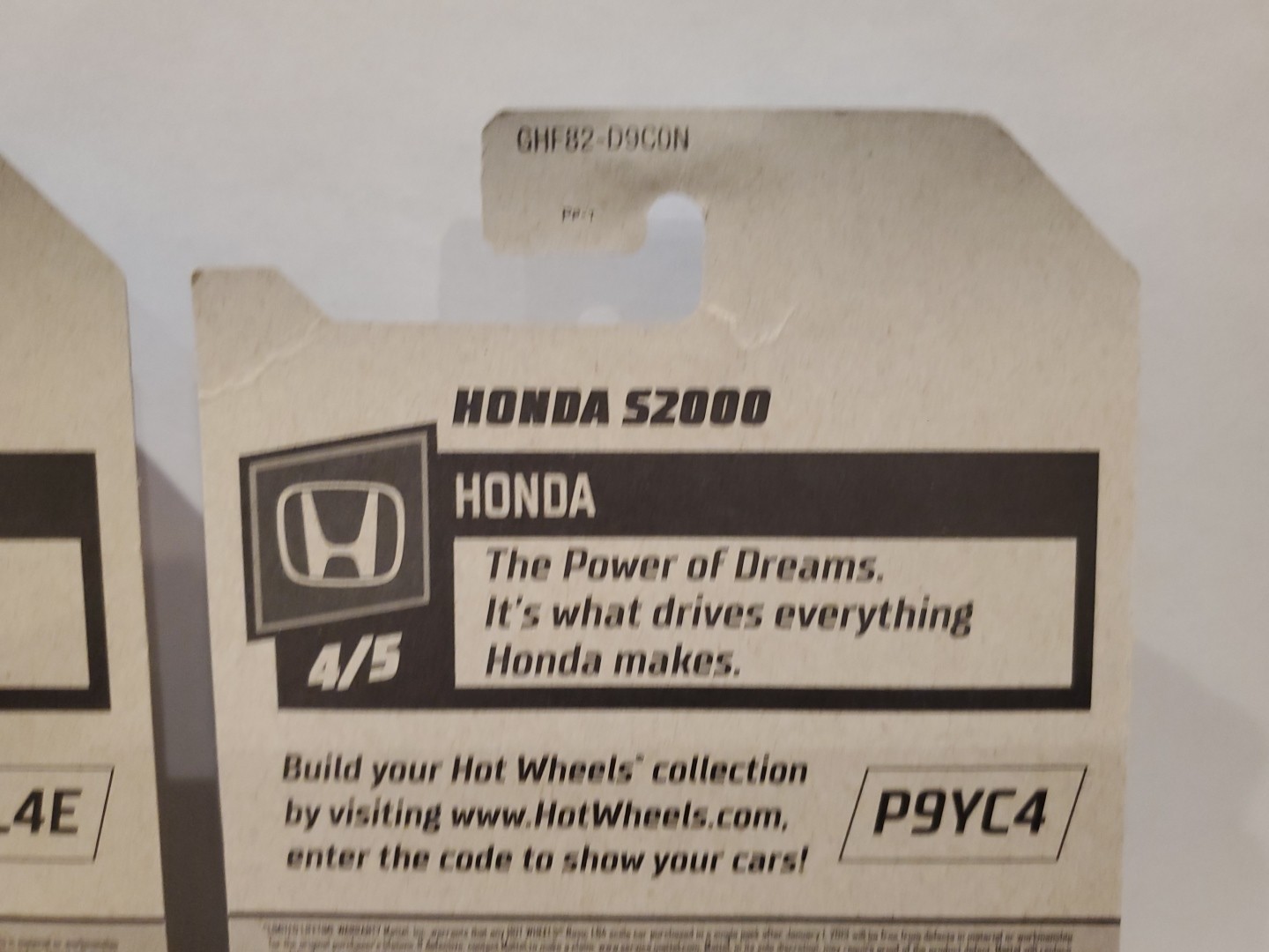 HOT WHEELS ~ HONDA S2000 ~ Yellow & Green ~ Variation