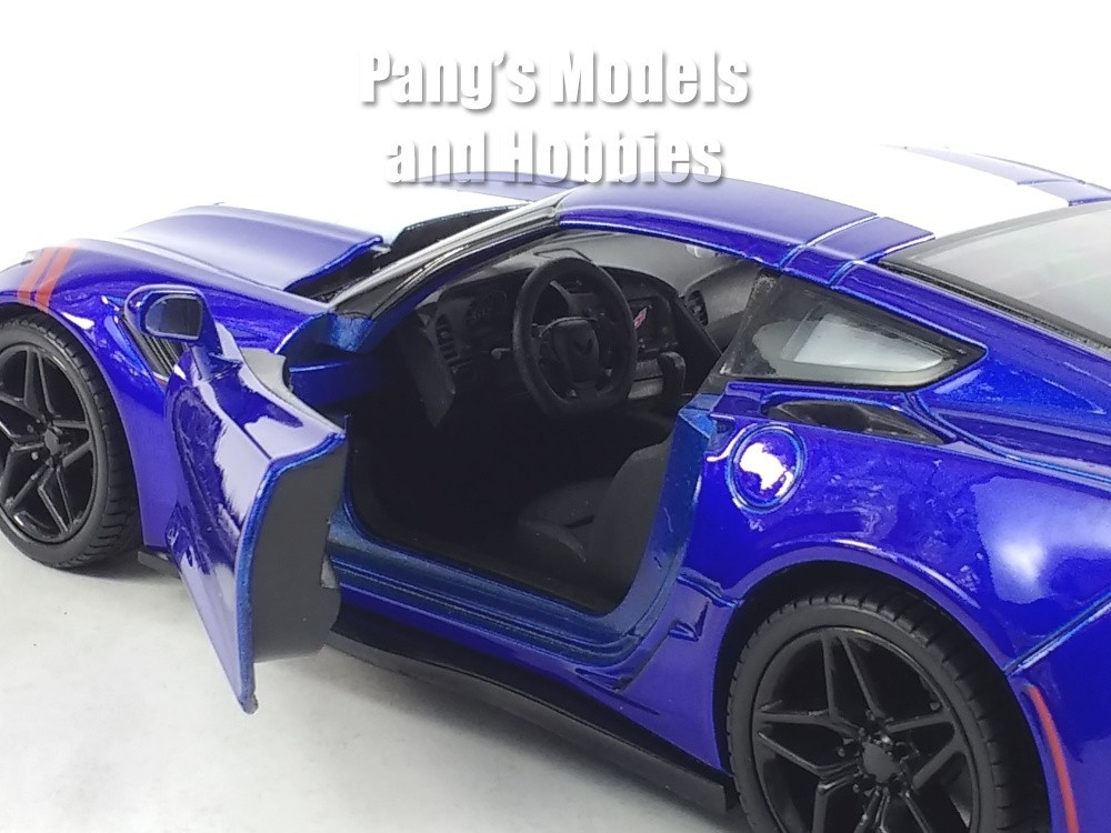 2019 Chevrolet Corvette C7 ZR1 1/24 Scale Diecast Model by Showcasts – BLUE