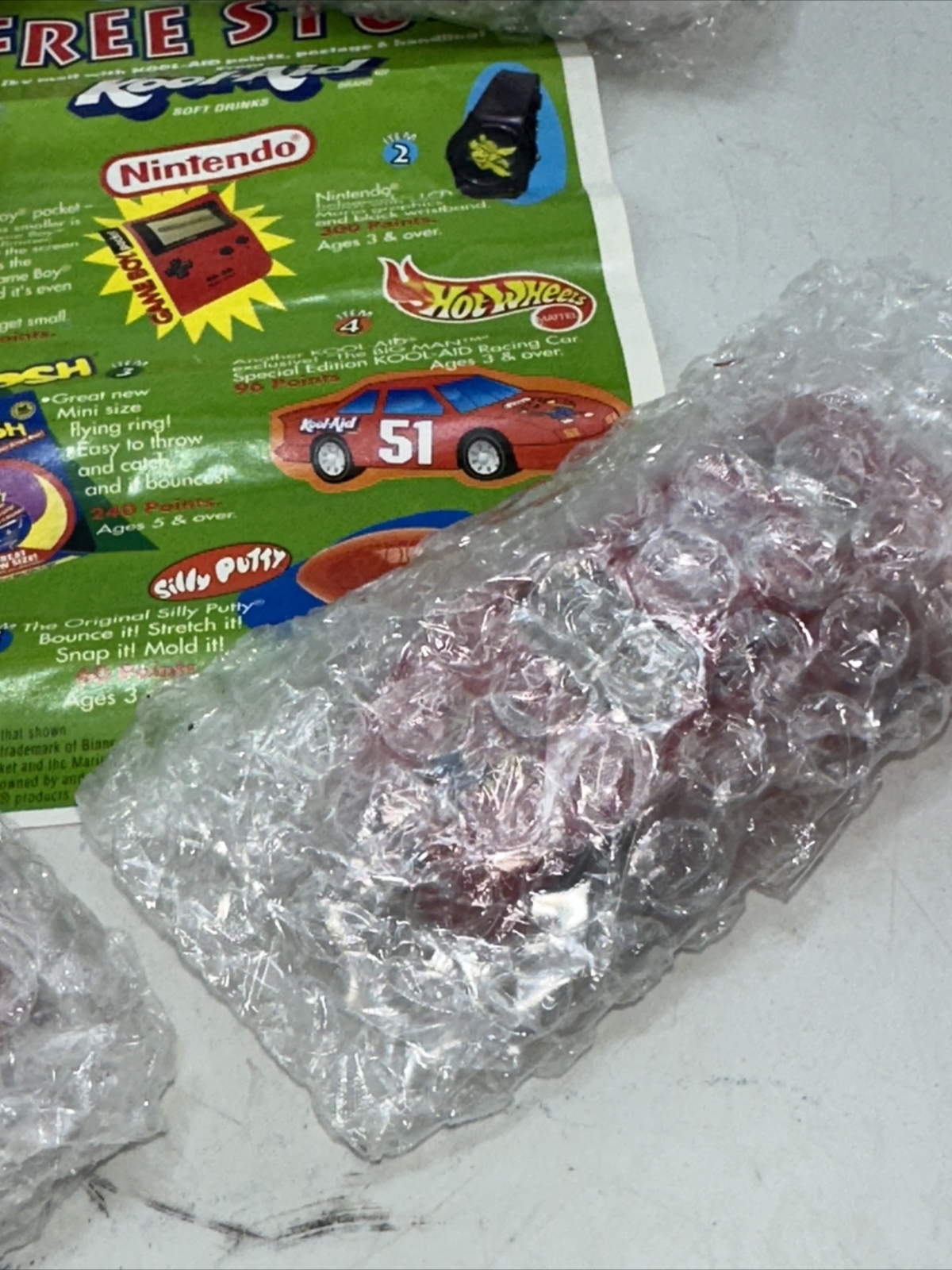 Lot Of 5 Vintage 1996 HOT WHEELS Grand Prix Kool-Aid 51 – unopened packaging