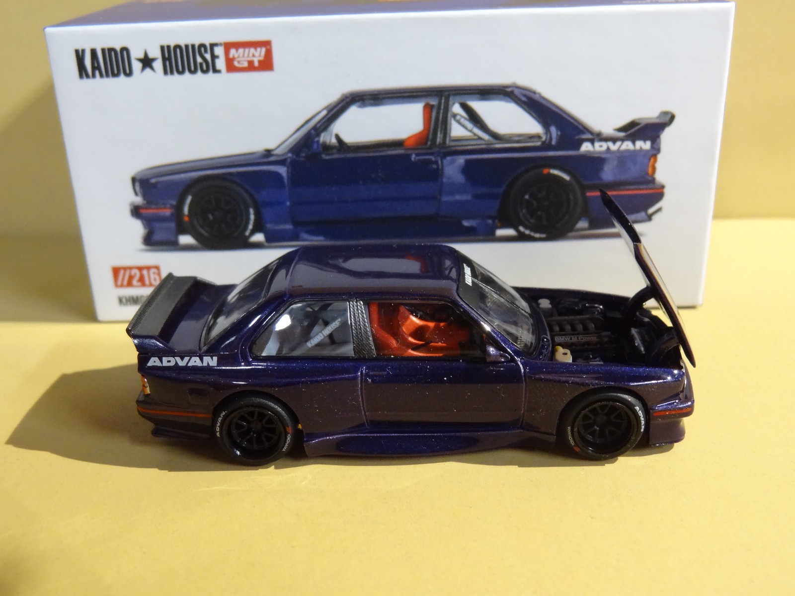 KAIDO HOUSE x MINI GT – PURPLE – BMW M3 KAIDO GT V2 #KHMG216 -SEALED