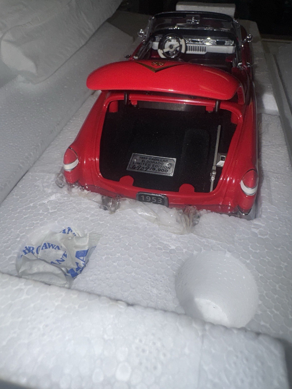 Franklin Mint 1953 Cadillac Eldorado Convertible – Limited Edition #4,907/9,900