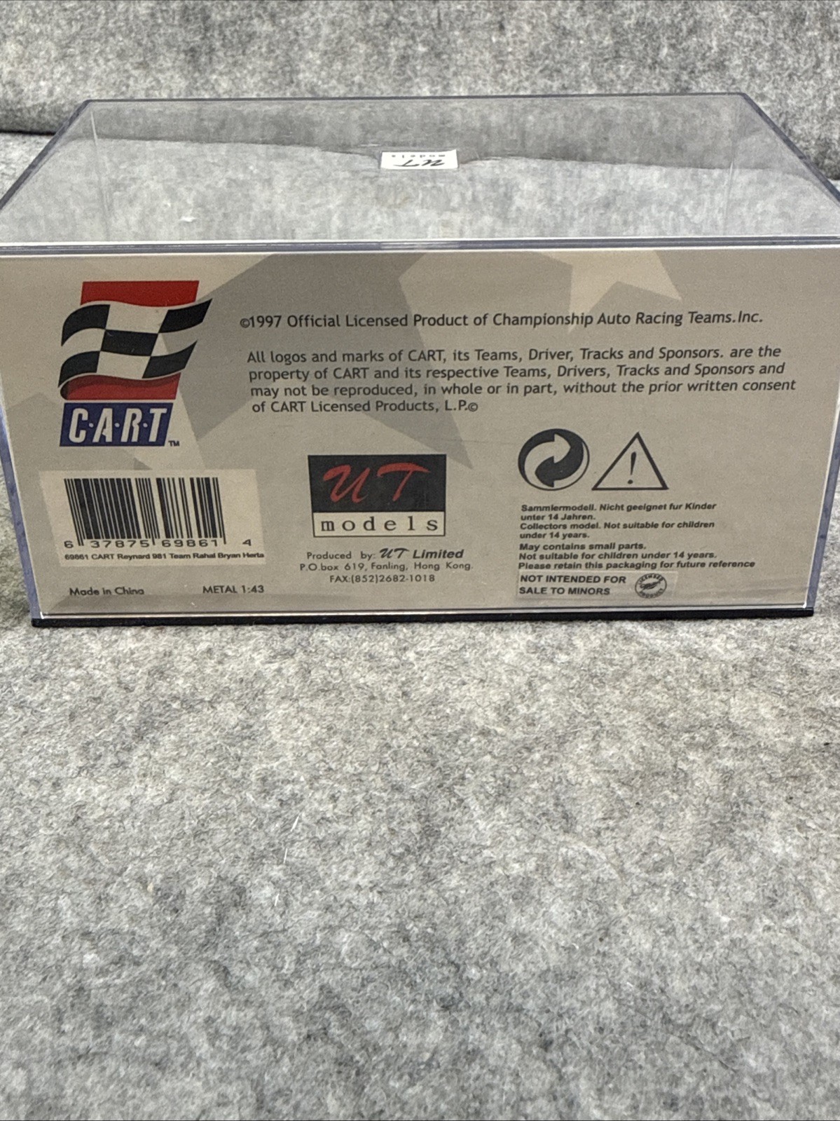 UT Models 1/43 Cart Team Rahal #8 Bryan Herta Shell Firestone Ford