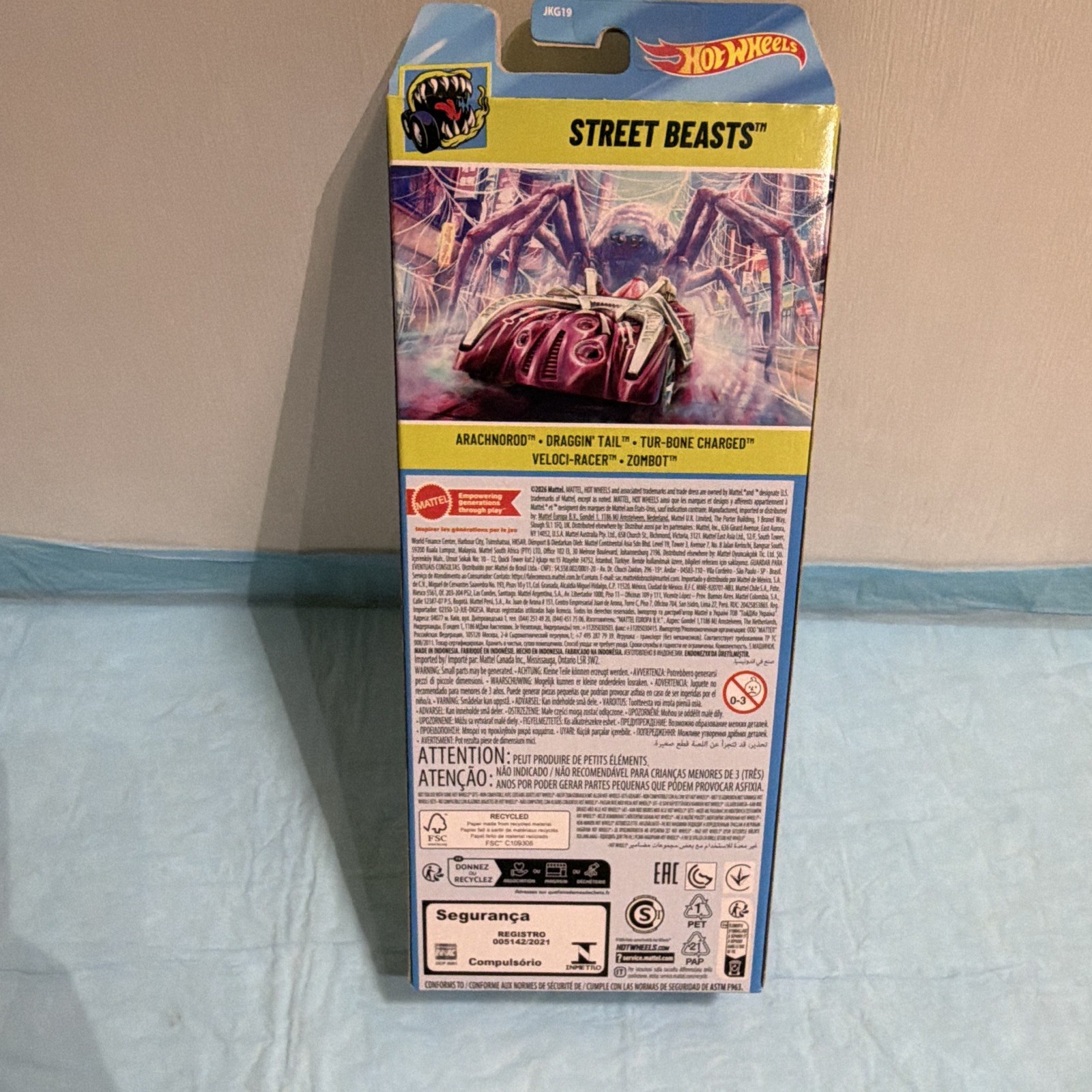 Hot Wheels Street Beasts 5-Pack 1:64 Diecast Cars Multicolor Unopened Box