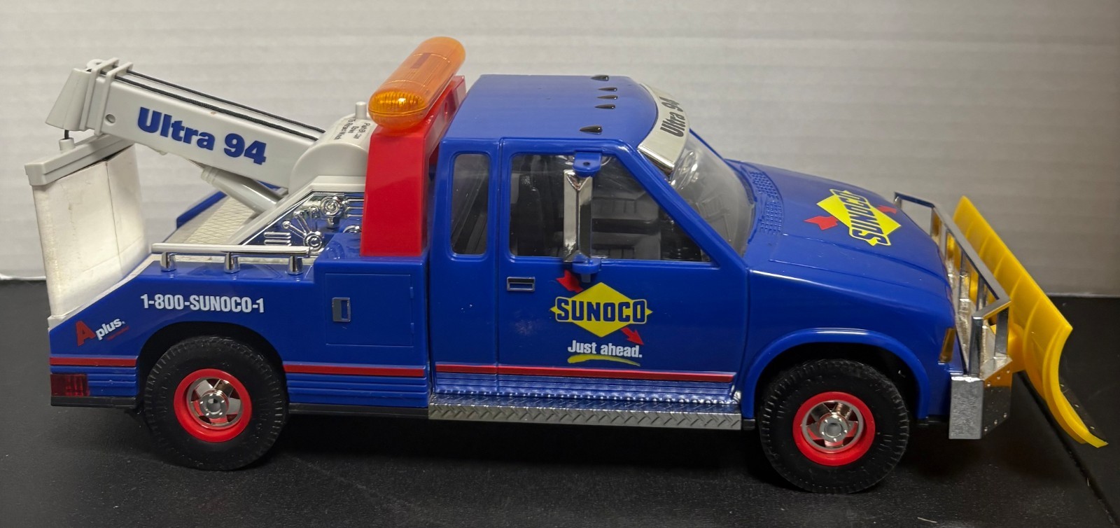 🔥🔥SUNOCO 1996 COLLECTOR’S EDITION TOW TRUCK WITH SNOW PLOW – TESTED WORKS🔥🔥