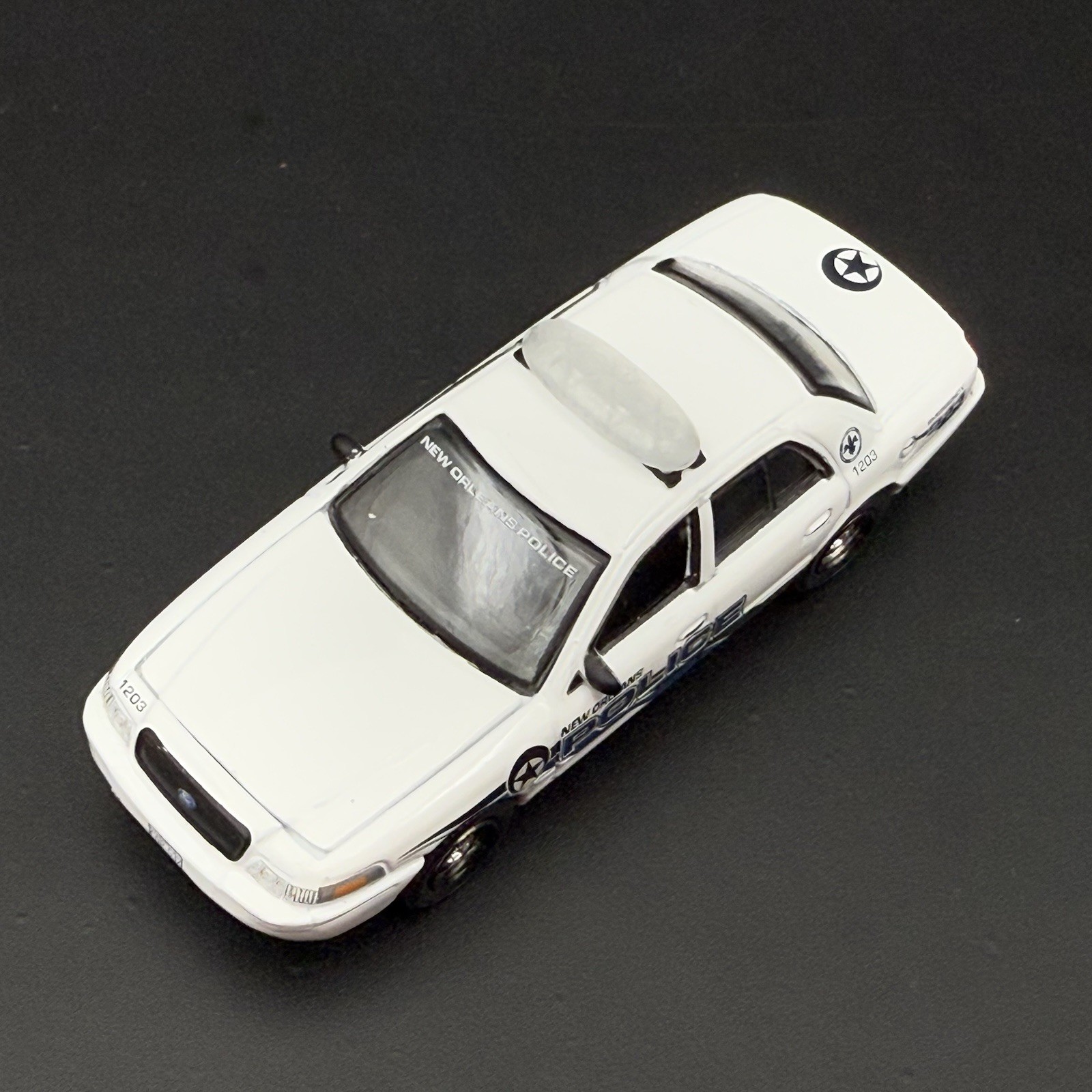 2 Pack 1/64 Federal Signal Vista Lightbar Greenlight Police Car Sheriff Fire