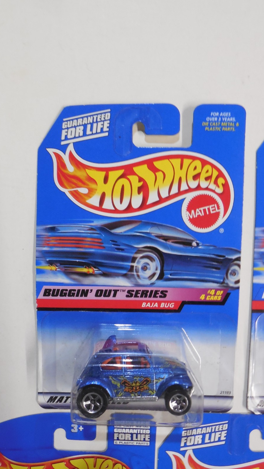 Hot Wheels Lot Of 5 Variety Baja Bugs From 1998 To 2004