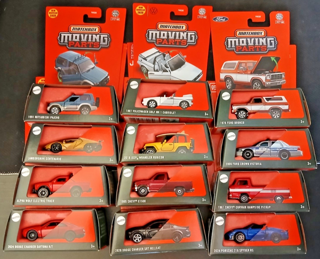 Matchbox Moving Parts – You Pick