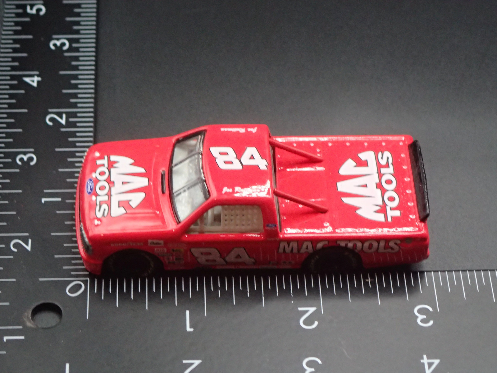 1995 95 FORD F150 #84 JOE RUTTMAN MAC TOOLS NASCAR TRUCK 1:64 DIECAST CAR