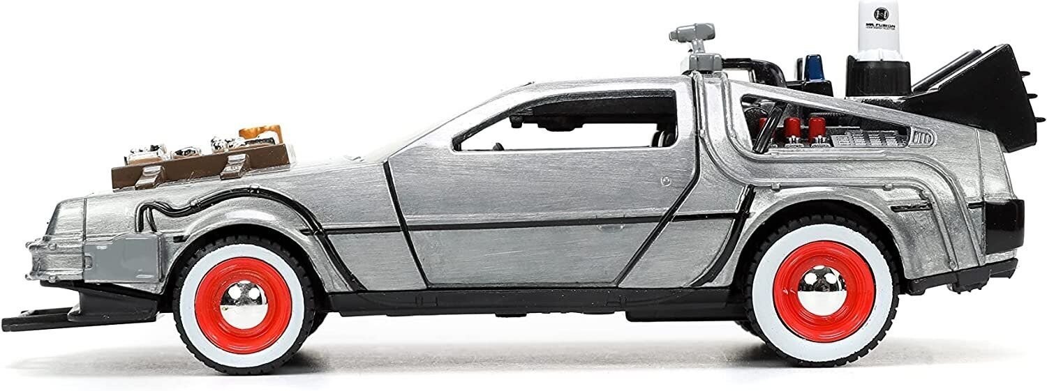 Jada Toys Back to The Future Part III 1:32 Time Machine Die-cast Car, Toys…