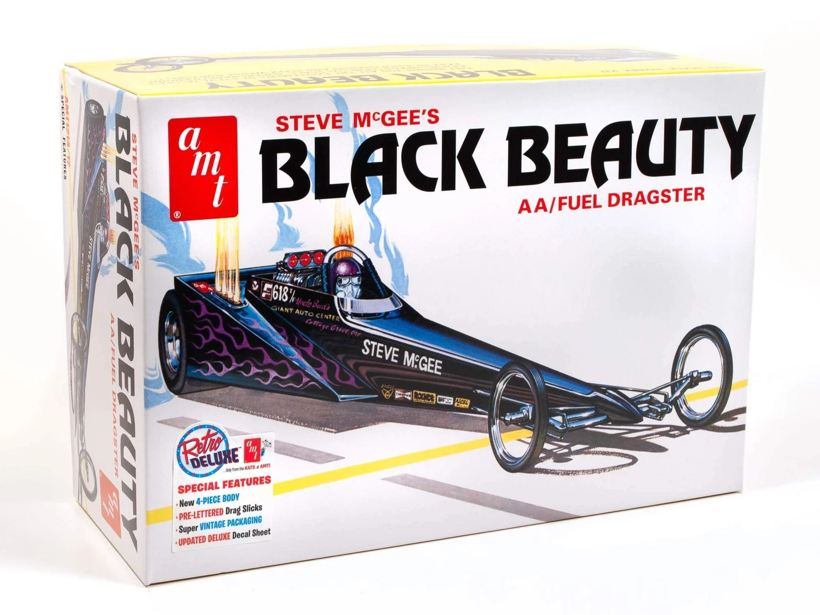 Steve McGee Black Beauty Wedge Dragster 1:25 Scale Plastic Model Kit