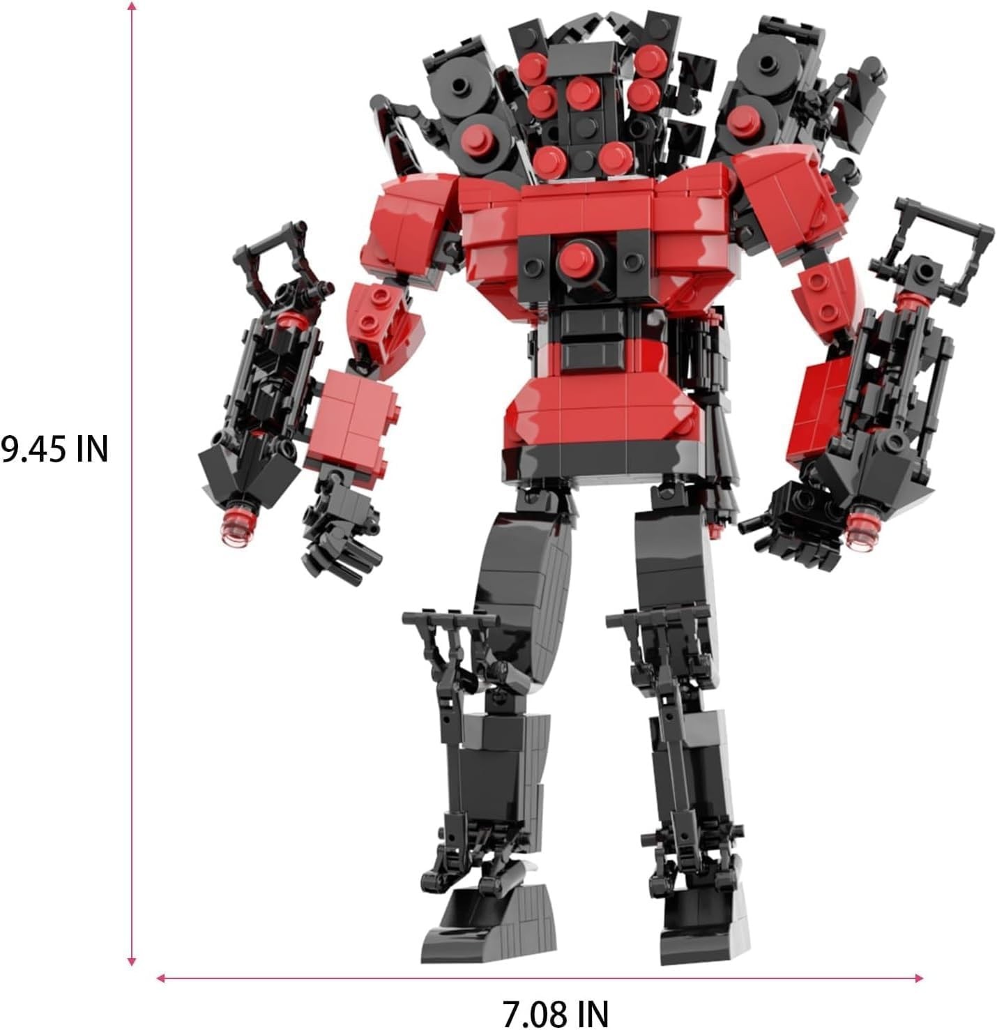 Toilet Man Figure Building Block Set, Titan Speakerman Game Model Toys Ideas …