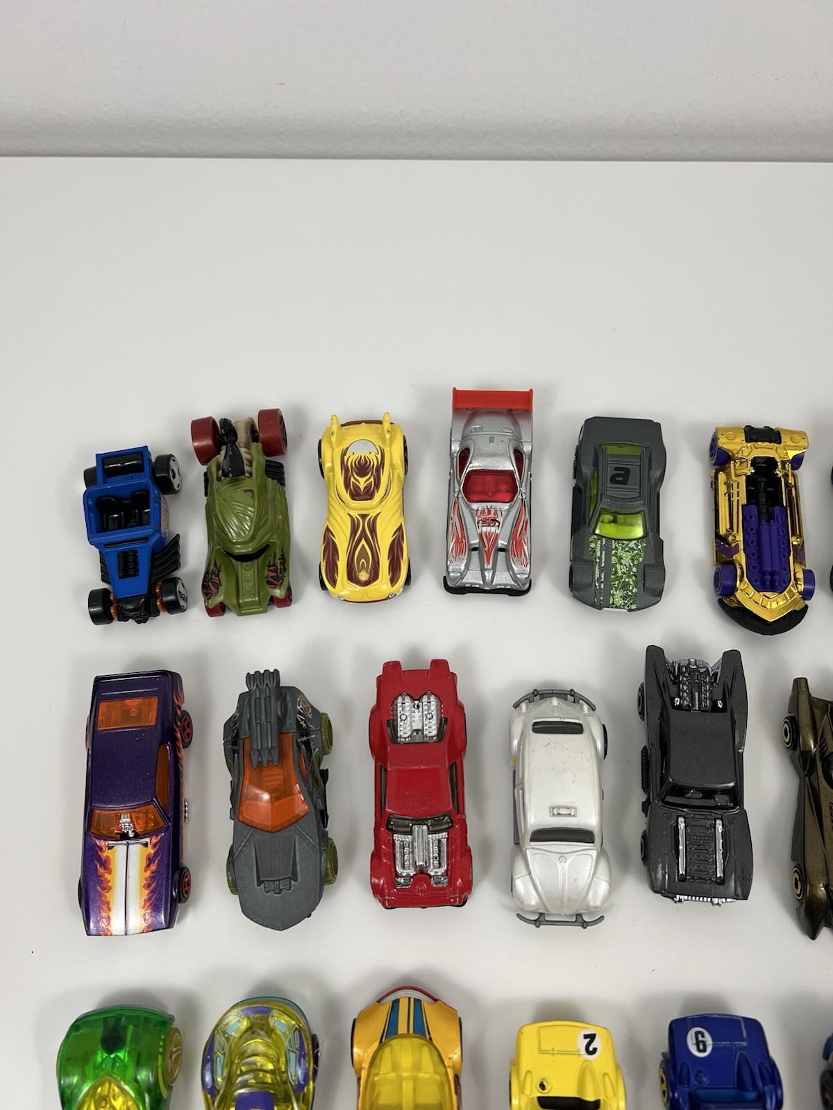 Hot Wheels Matchbox Mixed Lot Of 46 Race Car Style Metal Die Cast Vehicles Loose