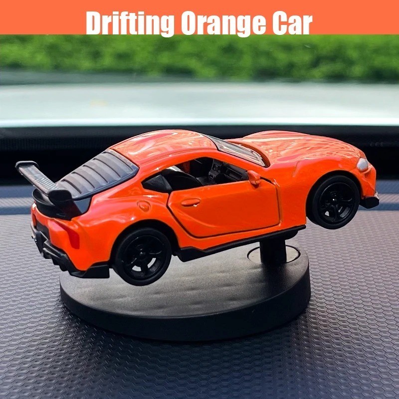 Drift Race Car Dashboard Ornament Swinging Sports Car Interior Decor