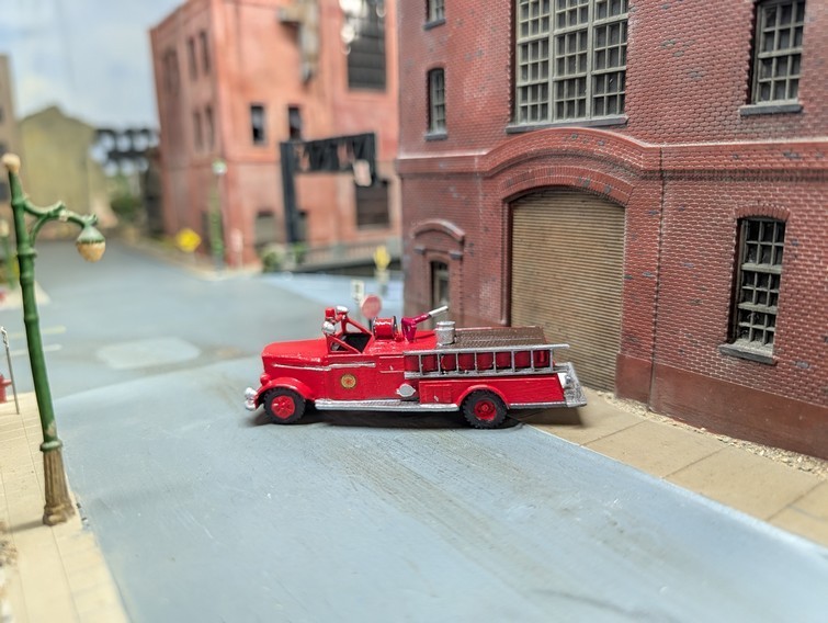 1/87 HO Scale Custom Built 1955 Ward LaFrance Fire Pumper 3D Printed Resin Model