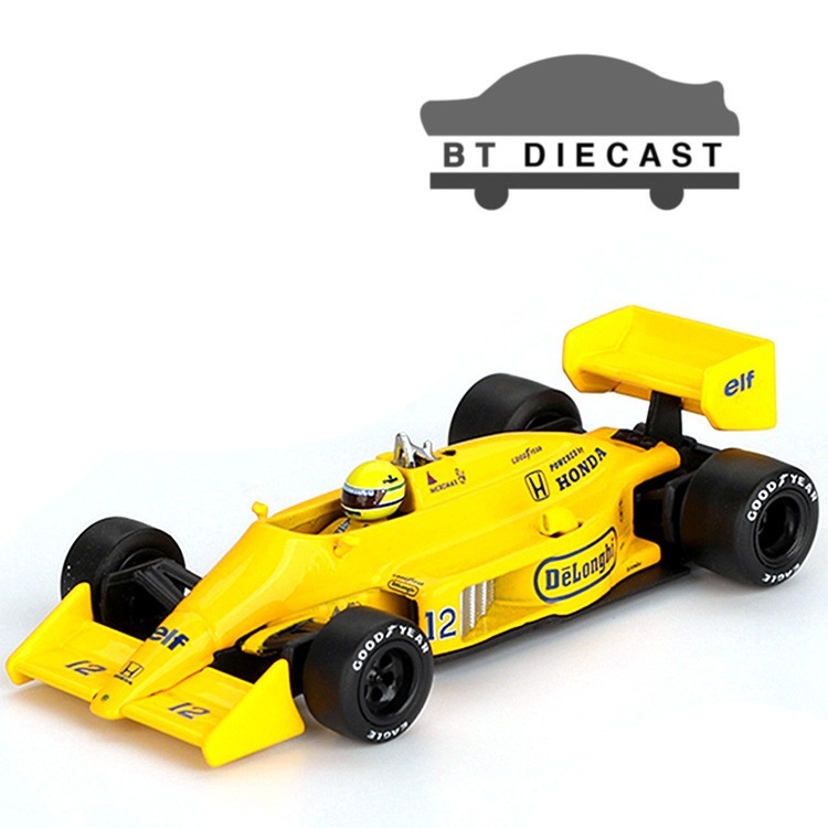MINI GT LOTUS 99T #12 AYRTON SENNA 1987 MONACO GRAND PRIX WINNER 1/64 MGT01088