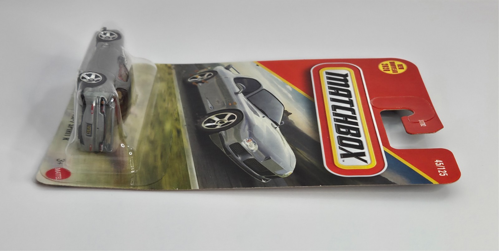 2002 Mazda RX-7 Spirit R 45/125 Matchbox 2026 JHM04 MBX Roadtrip gray