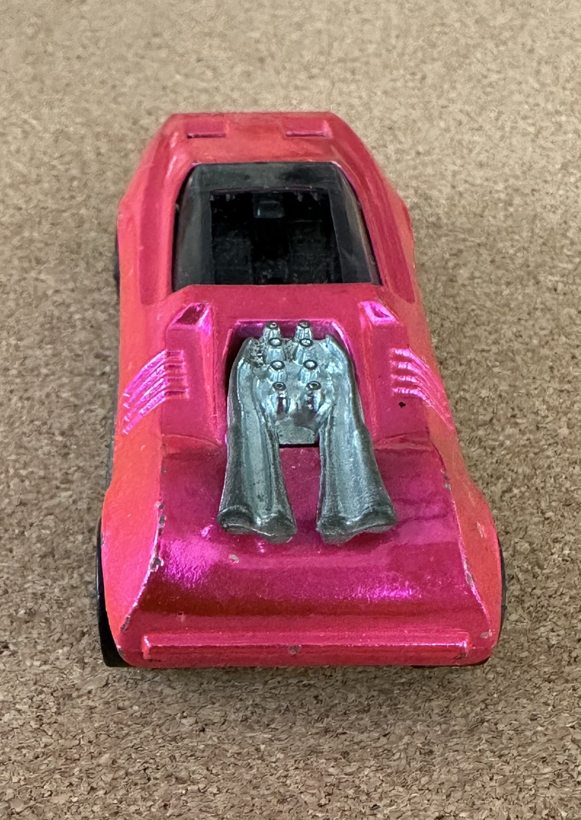 1970 Hot Wheels Redline PEEPING BOMB U.S.A. Spectraflame Pink
