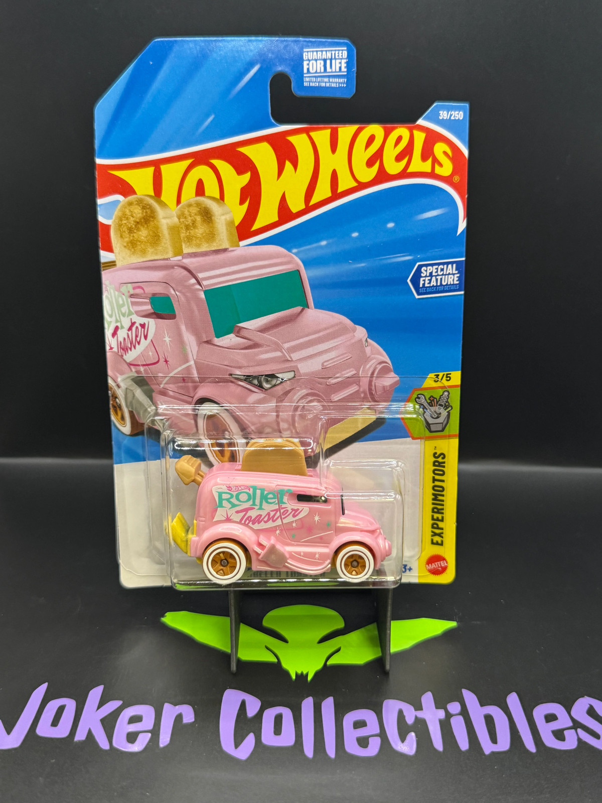 Hot Wheels 2026 Pink Roller Toaster 39/250 Experimotors 3/5 H Case
