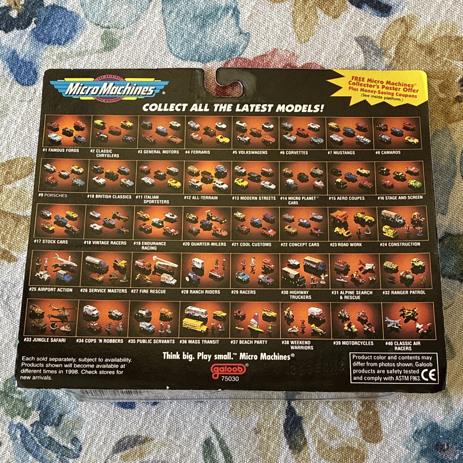 Micro Machines #36 Mass Transit Vehicle Set 1997 Unopened Box Vintage