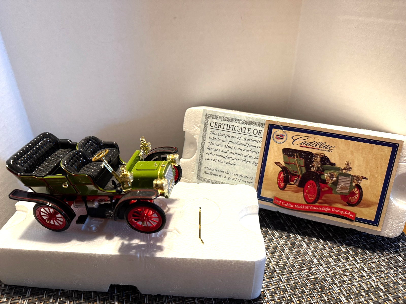 1907 CADILLAC MODEL M VICTORIA LIGHT TOURING SEDAN National Motor Co 1/32