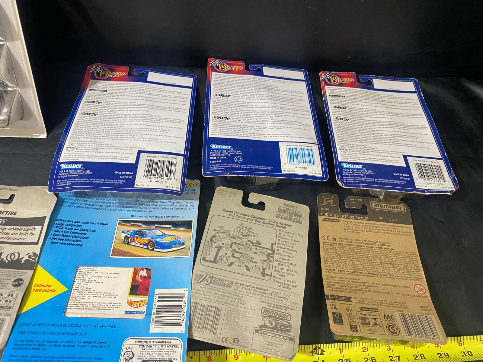 Johnny Lightning Dragsters + Hot Wheels Pro Circuit + Winner’s Circle Earnhardt