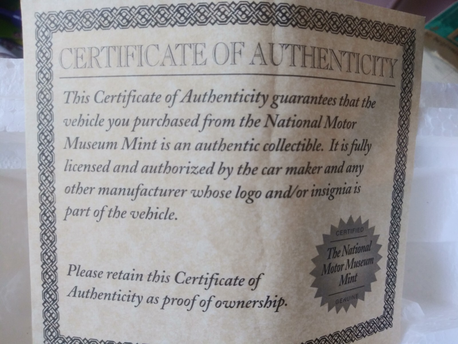 NIOB National Motor Museum Mint 1936 Ford Pickup truck, red; Flathead V-8 ½-ton