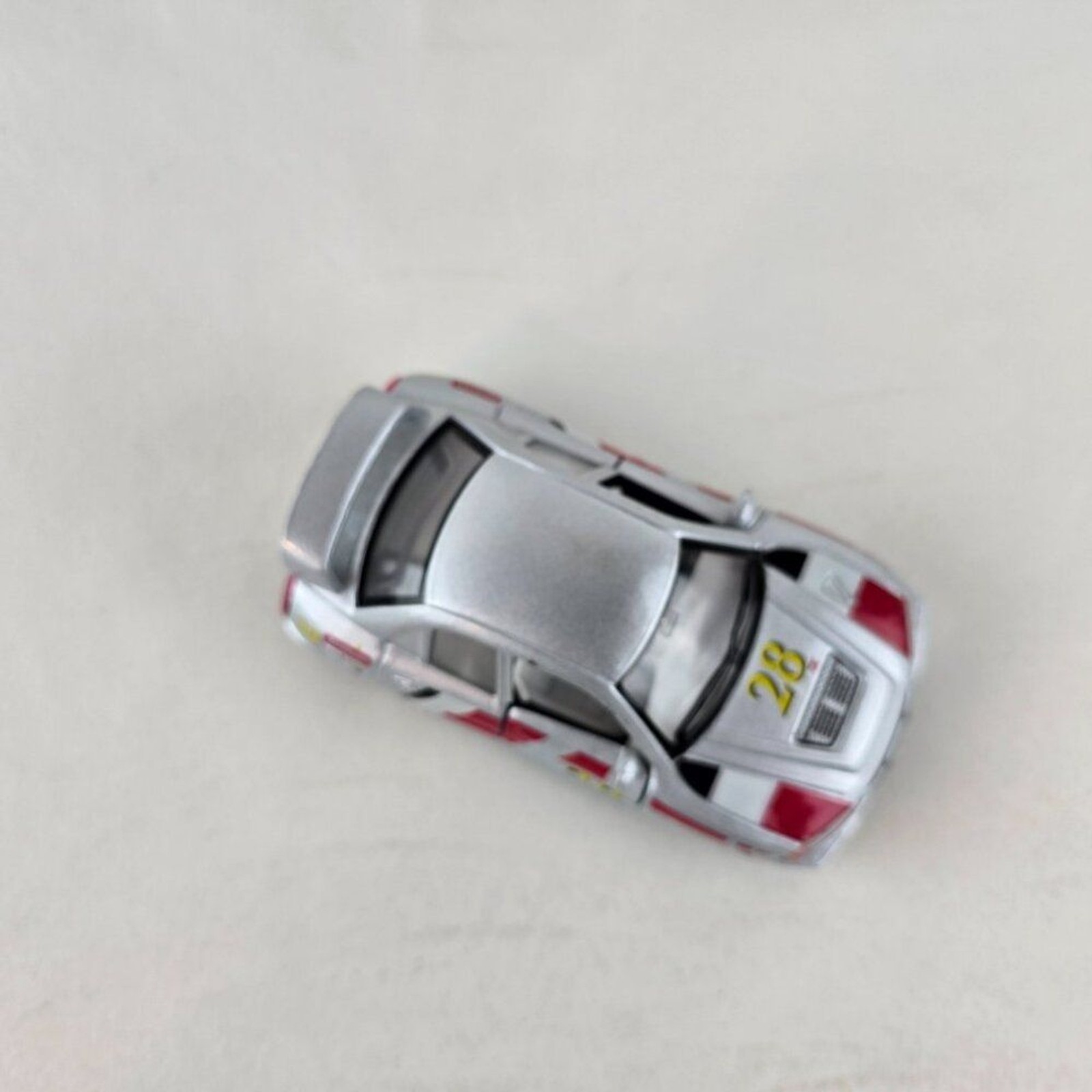 Kinsfun 3 Turbo Racer Pullback Die-Cast Toy Car Kintoy Champion 5” Turbo Grey