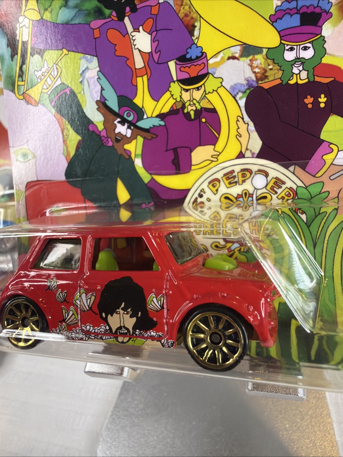 Hot Wheels 50th Anniversary The Beatles Yellow Submarine Full Set Of 6