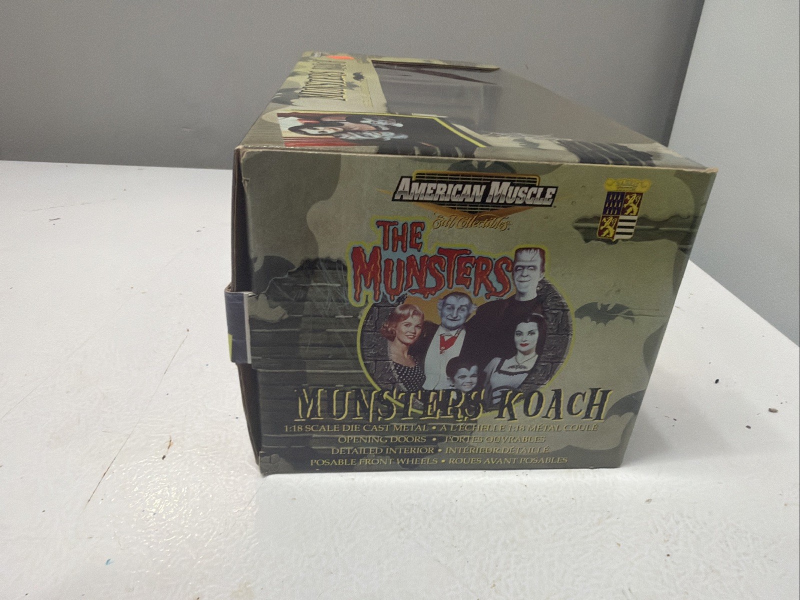 ERTL American Muscle the Munsters Koach 1/18 Scale Black, 2002
