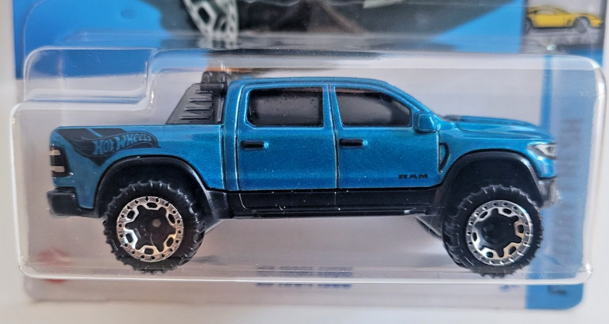 Hot Wheels 2024 Factory Fresh ’23 Ram 1500 Blue TRX 702 HP Hellcat V8