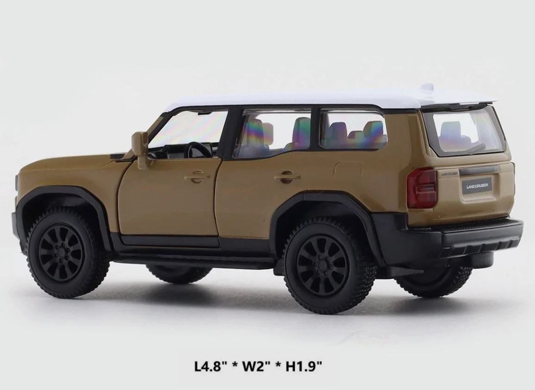 TOYOTA LAND CRUISER 250 SUV RARE ~1:38 DIECAST NEW HTF CAR MODEL 2 CHOICES GIFT