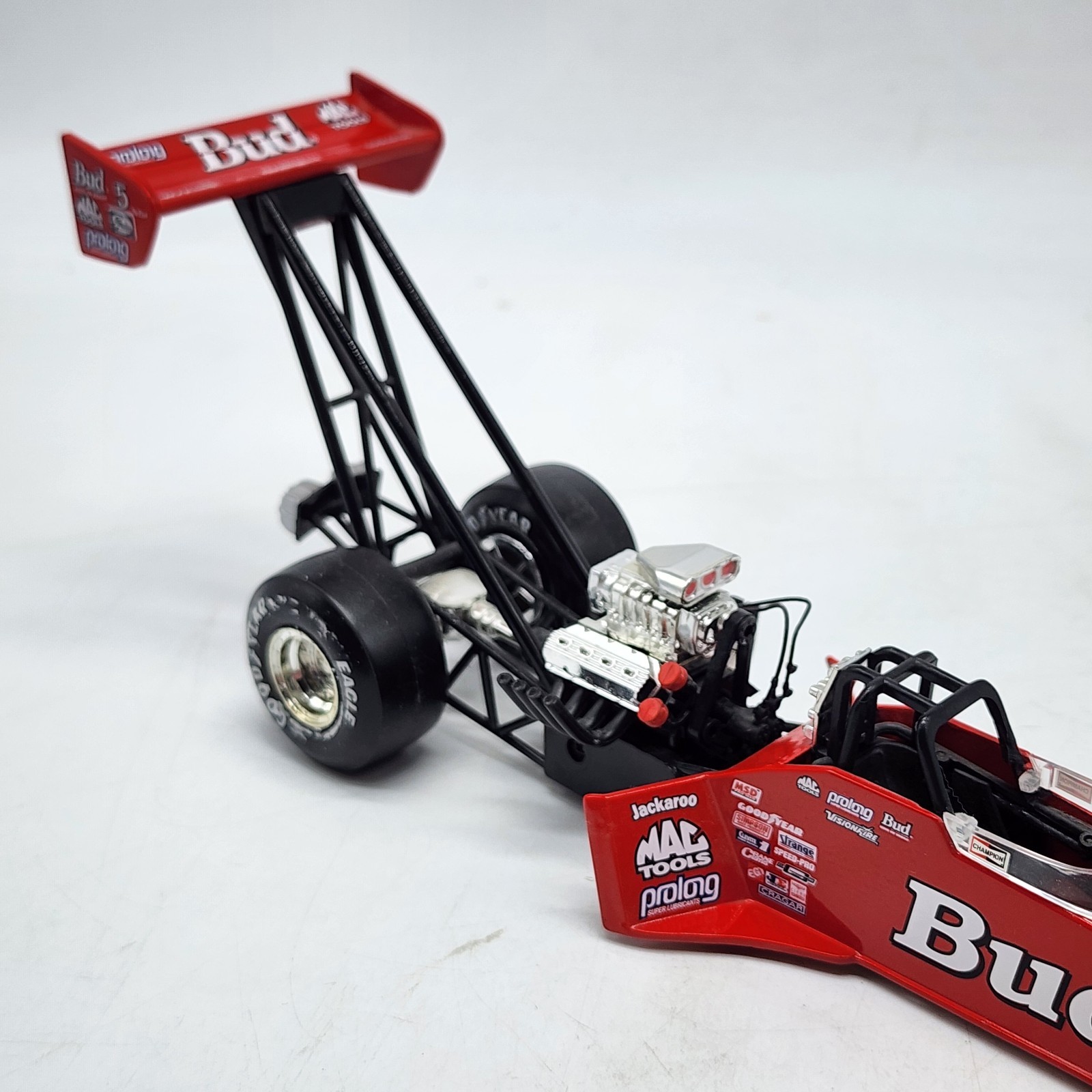 58D Kenny Bernstein Budweiser Louie The Lizard NHRA Top Fuel Dragster 1/24