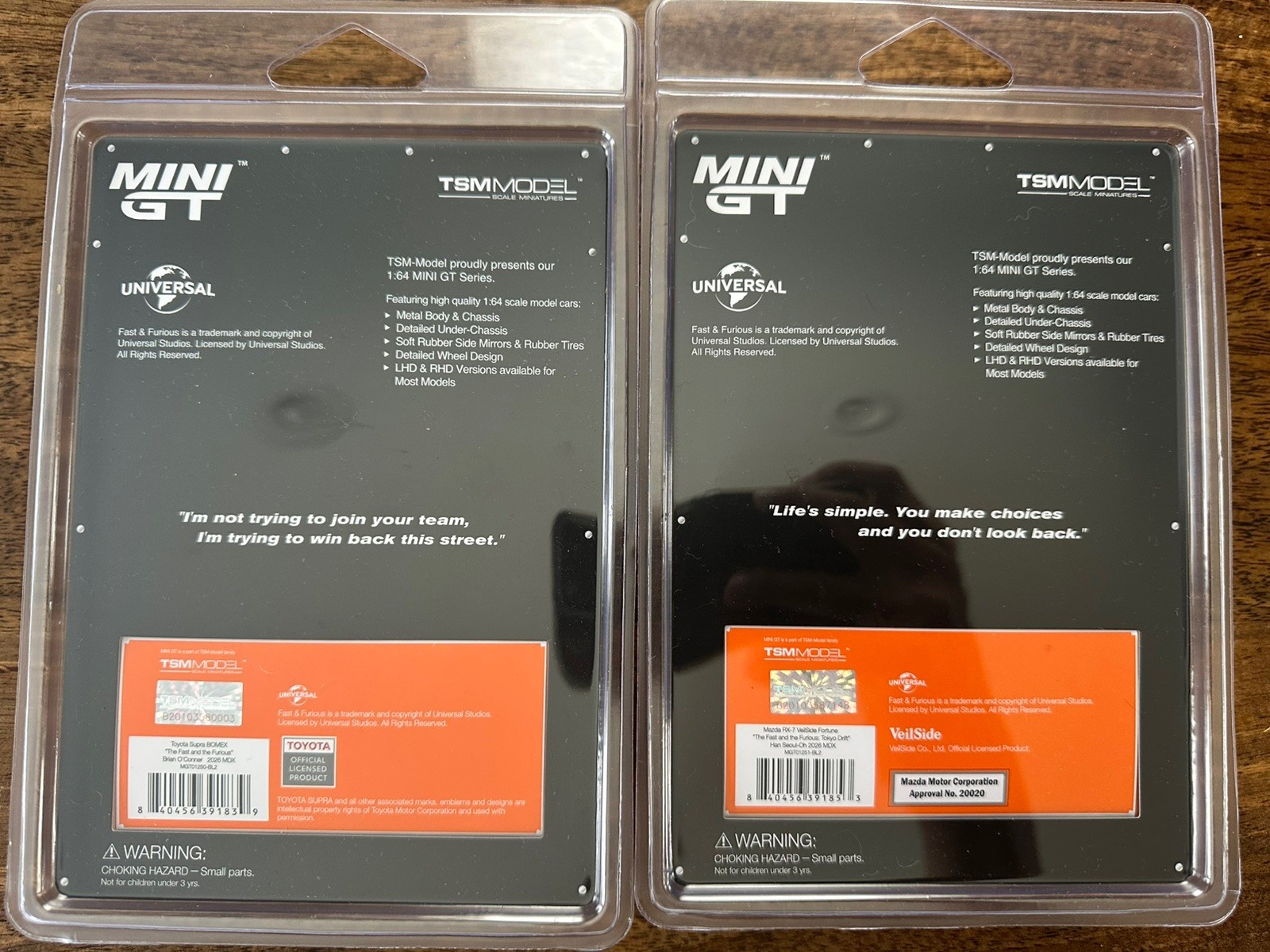 MINI GT MDX 2026 Exclusive Fast & Furious Toyota Supra & Mazda RX-7 Veilside