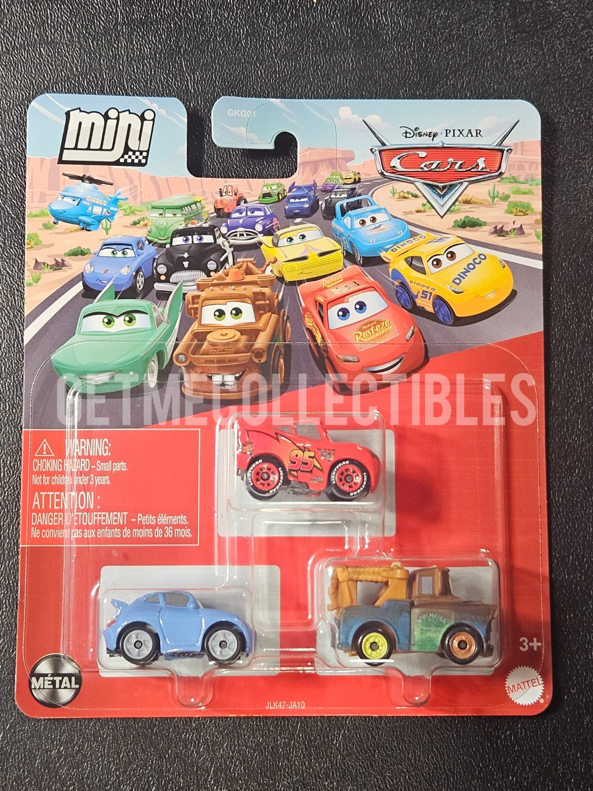 6 DISNEY PIXAR CARS MINI RACERS CELEBRATE 3 PACK CASE J FACTORY SEALED 2026 GMC