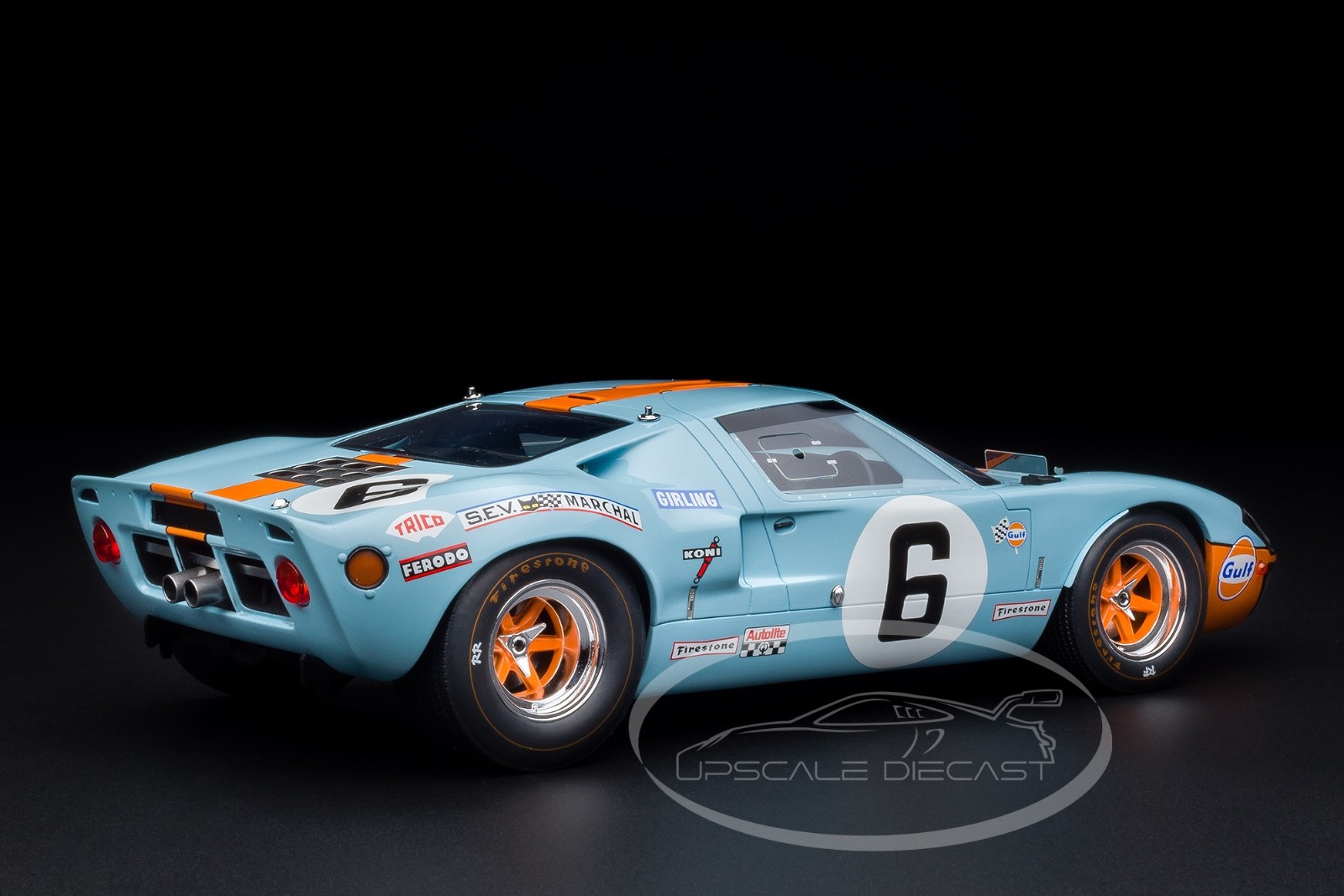 Werk83 1/12 Ford GT40 Mk I #6 Winner 24h LeMans 1969 Ickx, Oliver Brand New