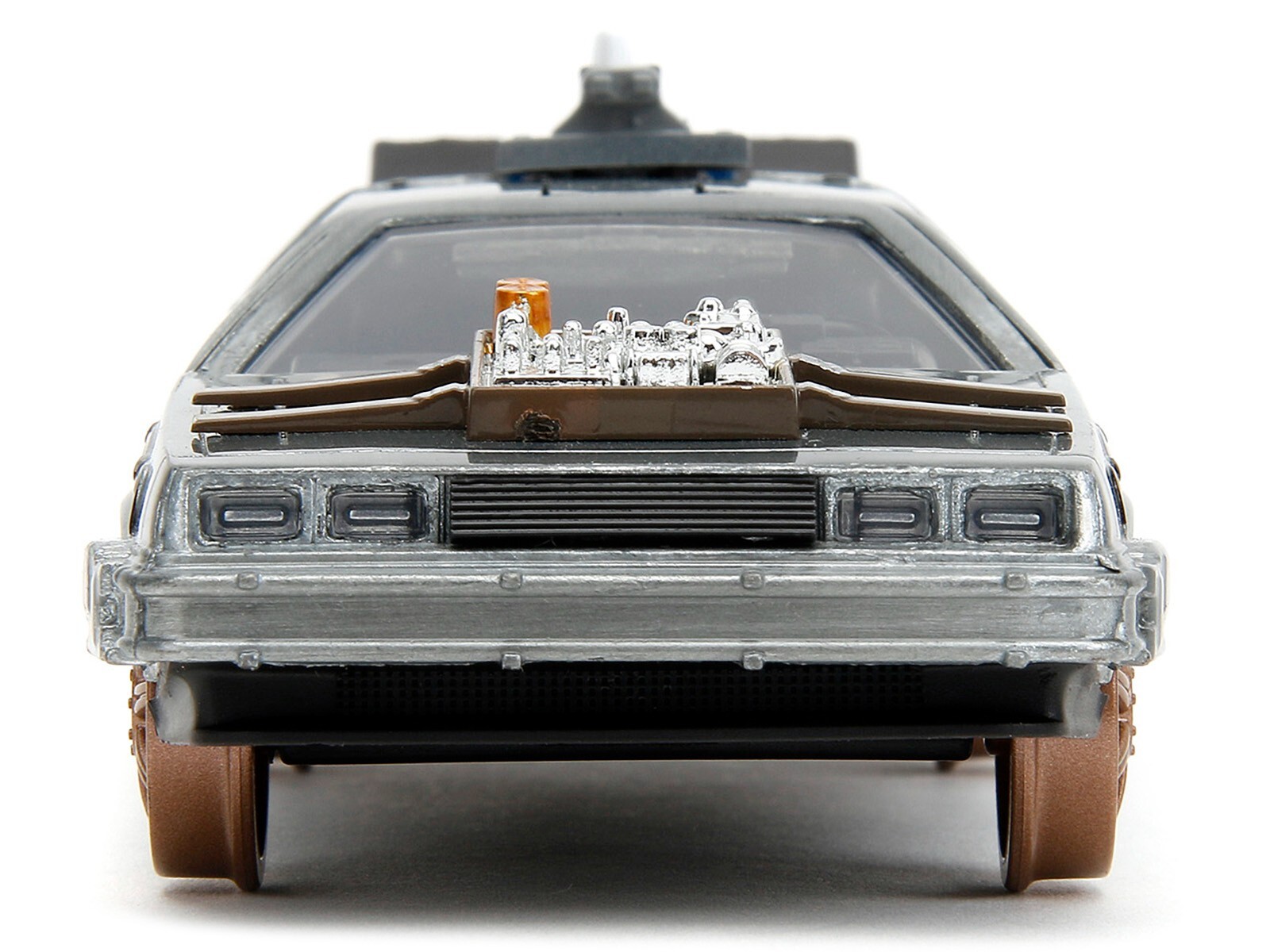 DELOREAN DMC TIME MACHINE TRAIN VER. “BACK TO THE FUTURE 3” 1/32 BY JADA 34786